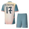 Maglia ufficiale Manchester City De Bruyne 17 4th 2024-25 per Bambino